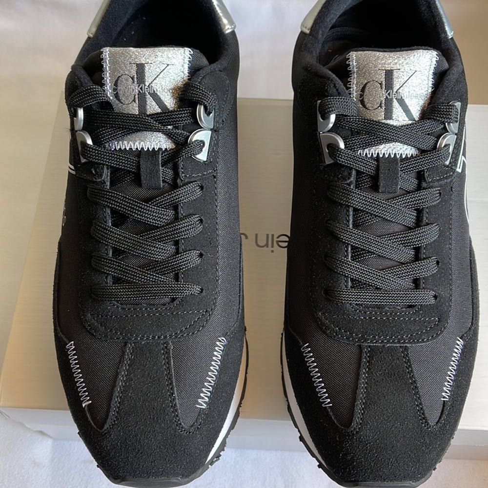 Calvin Klein Jeans Men’s Eden Black SY Sneakers Various Sizes. New With box. - Picture 2 of 11